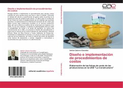 Diseño e implementación de procedimientos de costos - Cabrera González, Adrián