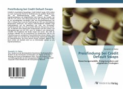 Preisfindung bei Credit Default Swaps - Reiter, Dominik K. H.