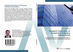 Student Centrality in University-Industry Interactions