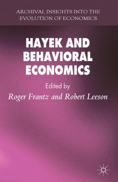 Hayek and Behavioral Economics