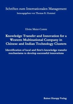 Cover Knowledge Transfer and Innovation for a Western Multinational Company in Chinese and Indian Technology Clusters