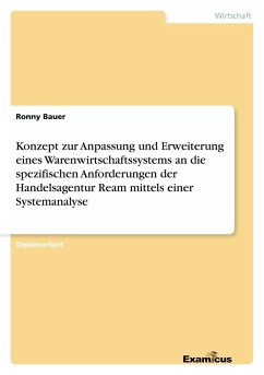 Konzept zur Anpassung und Erweiterung eines Warenwirtschaftssystems an die spezifischen Anforderungen der Handelsagentur Ream mittels einer Systemanalyse - Bauer, Ronny