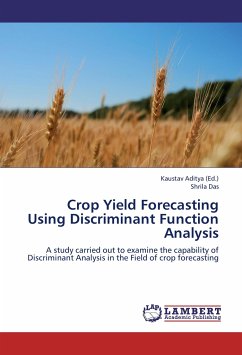 Crop Yield Forecasting Using Discriminant Function Analysis - Das, Shrila