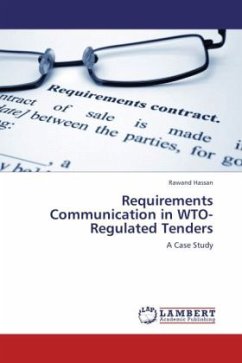 Requirements Communication in WTO-Regulated Tenders