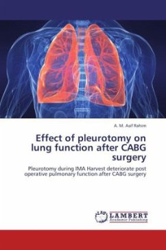 Effect of pleurotomy on lung function after CABG surgery