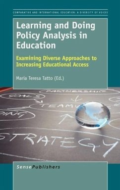 Learning and Doing Policy Analysis in Education