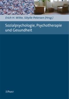 Cover Sozialpsychologie, Psychotherapie und Gesundheit