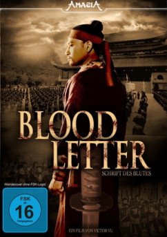 Cover Blood Letter - Schrift des Blutes