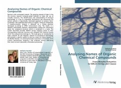 Analysing Names of Organic Chemical Compounds - Anstein, Stefanie;Kremer, Gerhard