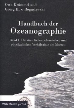 Handbuch der Ozeanographie - Boguslawski, Georg von