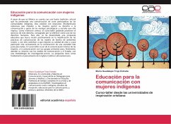 Educación para la comunicación con mujeres indígenas