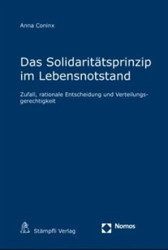 Cover Das Solidaritätsprinzip im Lebensnotstand