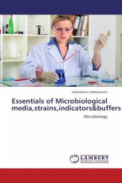 Essentials of Microbiological media,strains,indicators&buffers - Vallabhaneni, Subhashini