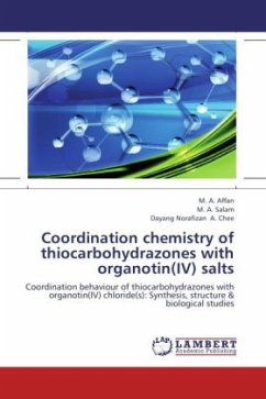 Coordination chemistry of thiocarbohydrazones with organotin(IV) salts - Affan;Salam;Chee, Dayang Norafizan A.