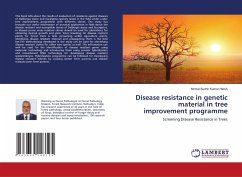 Disease resistance in genetic material in tree improvement programme