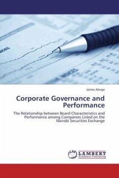 Corporate Governance and Performance