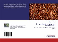 Cover Determinant of Income Distribution