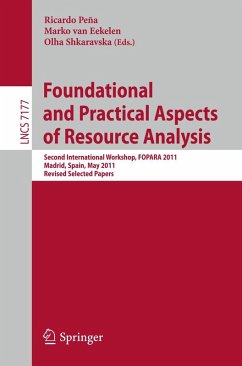 Foundational and Practical Aspects of Resource Analysis Foundational and Practical Aspects of Resource Analysis