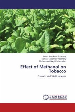 Effect of Methanol on Tobacco - Sabokrow Foomany, Kaveh;Sabokrow Foomany, Kamyar;Safarzadeh, Mohammad Naghi