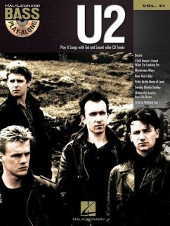 Cover U2 - Bass Play-Along Volume 41 Book/Online Audio