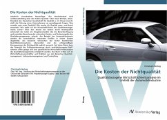 Die Kosten der Nichtqualität - Hertog, Christoph