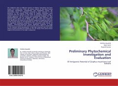 Preliminary Phytochemical Investigation and Evaluation