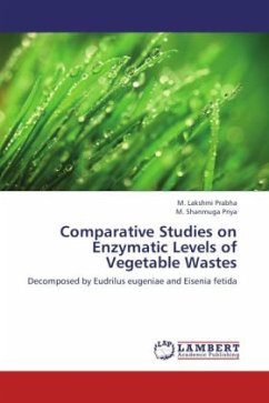 Comparative Studies on Enzymatic Levels of Vegetable Wastes