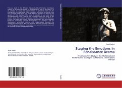 Staging the Emotions in Renaissance Drama