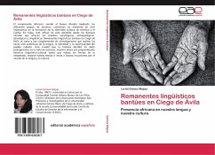 Remanentes lingüísticos bantúes en Ciego de Ávila - Gómez Mejias, Loriet