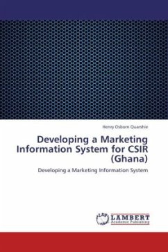 Developing a Marketing Information System for CSIR (Ghana)