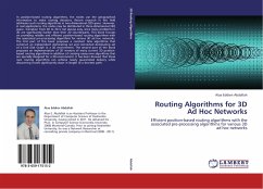 Cover Routing Algorithms for 3D Ad Hoc Networks