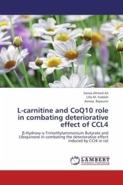 L-carnitine and CoQ10 role in combating deteriorative effect of CCL4 - Ali, Sanaa Ahmed;Faddah, Lilla M.;Bayoumi, Asmaa