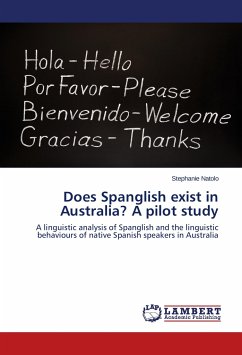 Does Spanglish exist in Australia? A pilot study