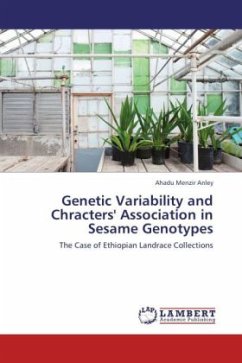 Genetic Variability and Chracters' Association in Sesame Genotypes - Menzir Anley, Ahadu