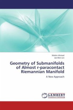 Geometry of Submanifolds of Almost r-paracontact Riemannian Manifold - Ahmad, Mobin;Jun, Jae-Bok