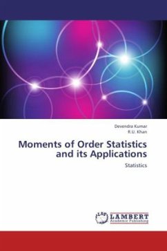 Moments of Order Statistics and its Applications - Kumar, Devendra;Khan, R. U.