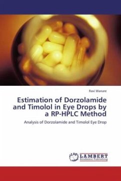 Estimation of Dorzolamide and Timolol in Eye Drops by a RP-HPLC Method - Wanare, Ravi