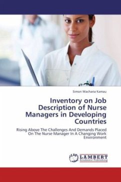 Inventory on Job Description of Nurse Managers in Developing Countries - Macharia Kamau, Simon