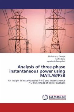 Analysis of three-phase instantaneous power using MATLAB/PSB - George, Moleykutty;Basu, Kartik;Pasupuleti, Jagadeesh