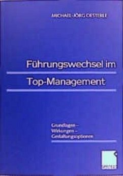 Führungswechsel im Top-Management - Oesterle, Michael-Jörg