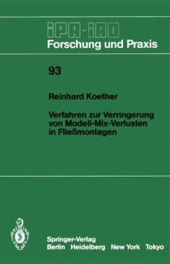 Verfahren zur Verringerung von Modell-Mix-Verlusten in Fließmontagen - Koether, Reinhard