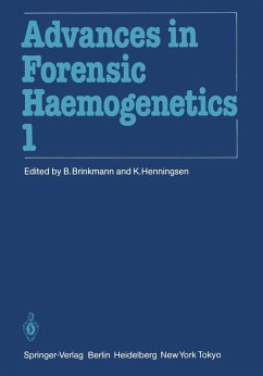 Cover 11th Congress of the Society for Forensic Haemogenetics (Gesellschaft für forensische Blutgruppenkunde e.V.)
