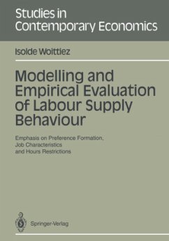 Modelling and Empirical Evaluation of Labour Supply Behaviour - Woittiez, Isolde