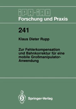 Cover Zur Fehlerkompensation und Bahnkorrektur für eine mobile Großmanipulator-Anwendung