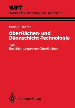 Oberflächen- und Dünnschicht-Technologie - Haefer, Rene A.