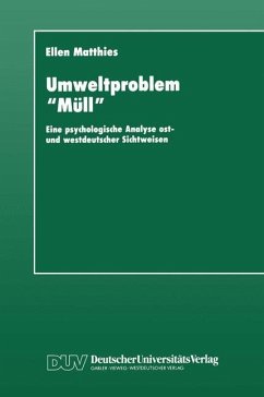 Umweltproblem ¿Müll¿ - Matthies, Ellen