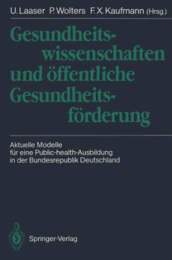 Gesundheitswissenschaften und öffentliche Gesundheitsförderung