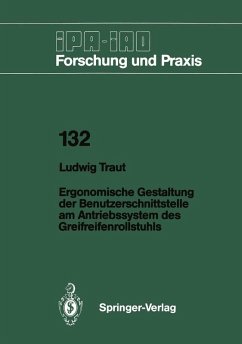 Cover Ergonomische Gestaltung der Benutzerschnittstelle am Antriebssystem des Greifreifenrollstuhls