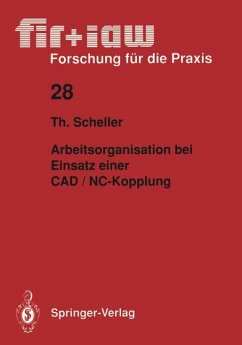 Arbeitsorganisation bei Einsatz einer CAD / NC ¿ Kopplung - Scheller, Thomas