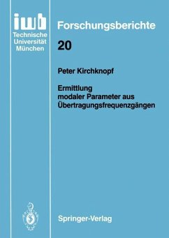 Ermittlung modaler Parameter aus Übertragungsfrequenzgängen - Kirchknopf, Peter